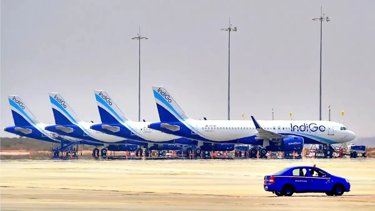 noida airport first landing